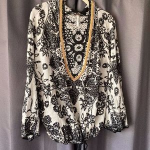 Free People Hoodie / Beach Cover - Large